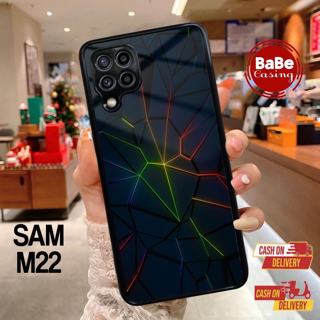 Case Samsung M22 Terlaris Kubik Terbaru Casing Samsung M22 Termurah Hardcase Softcase Premium Glosy