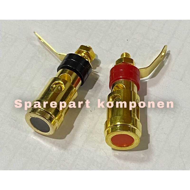 

BINDING POST GOLD PER 4 CM BIDING POST GOLD