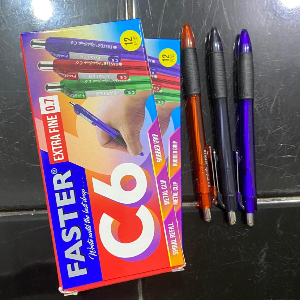 

Pulpen Faster C6 Cetek 0.7 Per Lusin