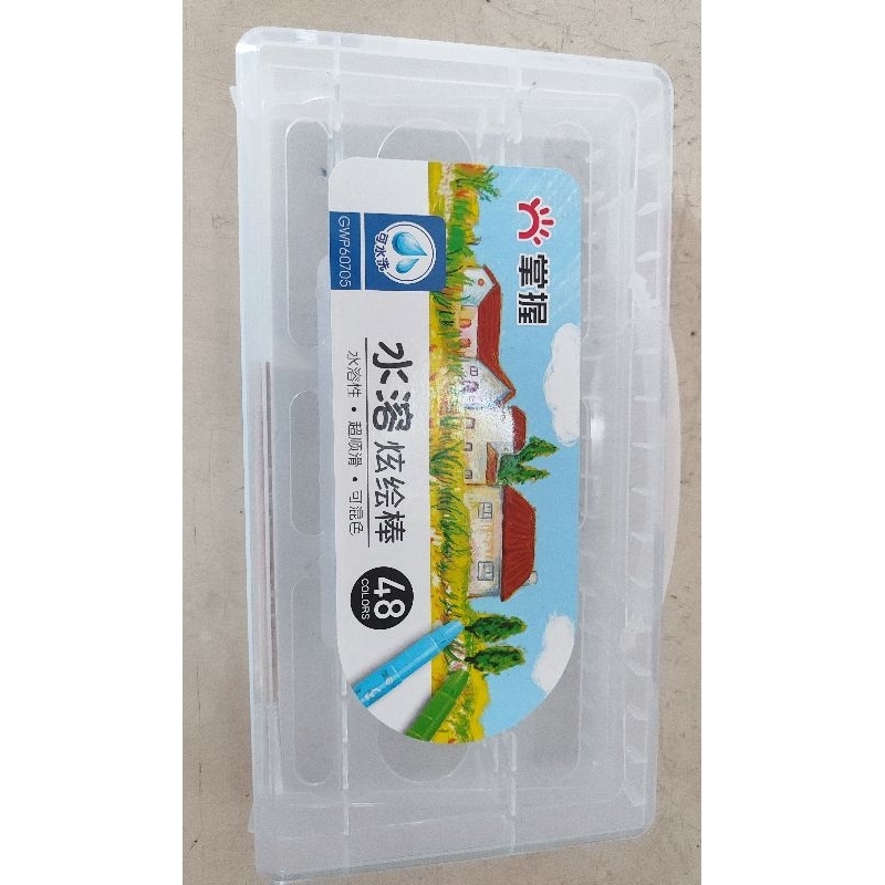 

Kotak kosong Crayon Graps mata sedang isi 48