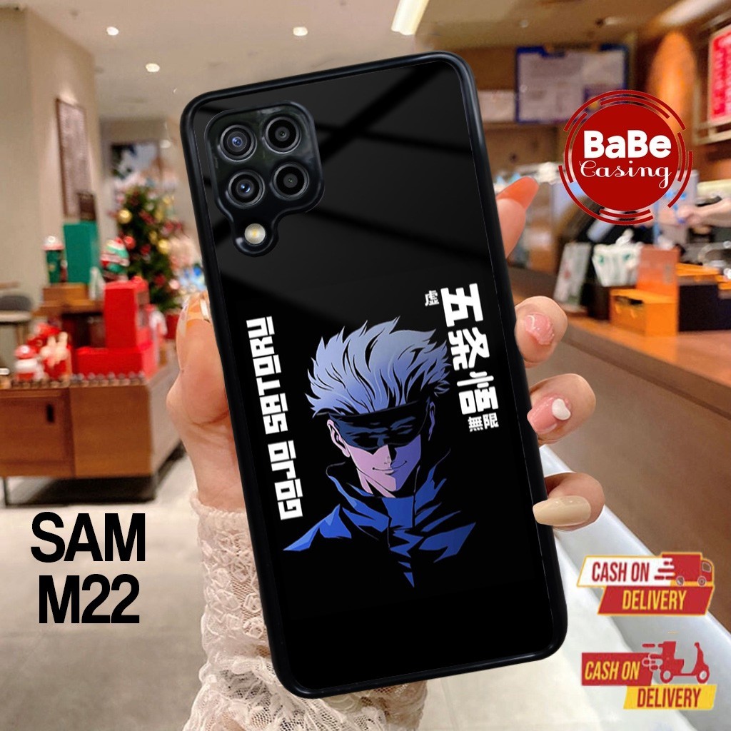 Case Samsung M22 Terlaris Jujutsu Terbaru Casing Samsung M22 Termurah Hardcase Sofcase Premium Glosy