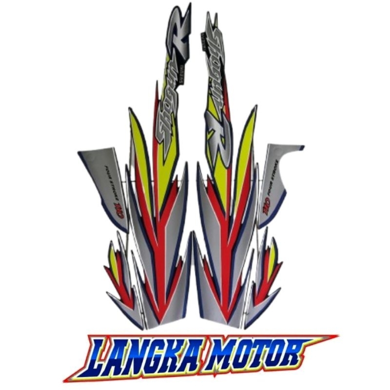 Shogun Striping Stiker body Suzuki SHOGUN R 110