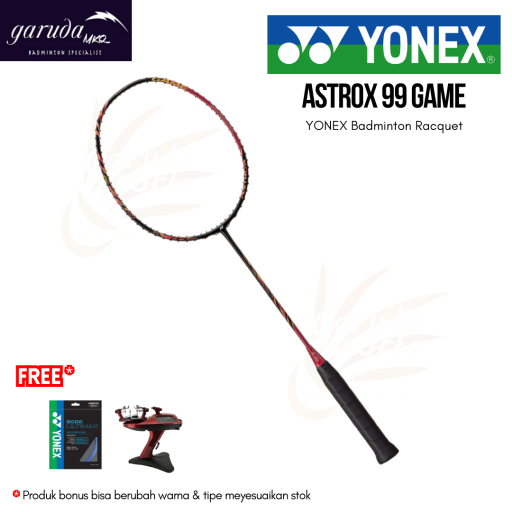 Raket Badminton Yonex Astrox 99 Game Cherry Sunburst / Raket Yonex AX 99 Game / ASTROX 99 GAME Cherr