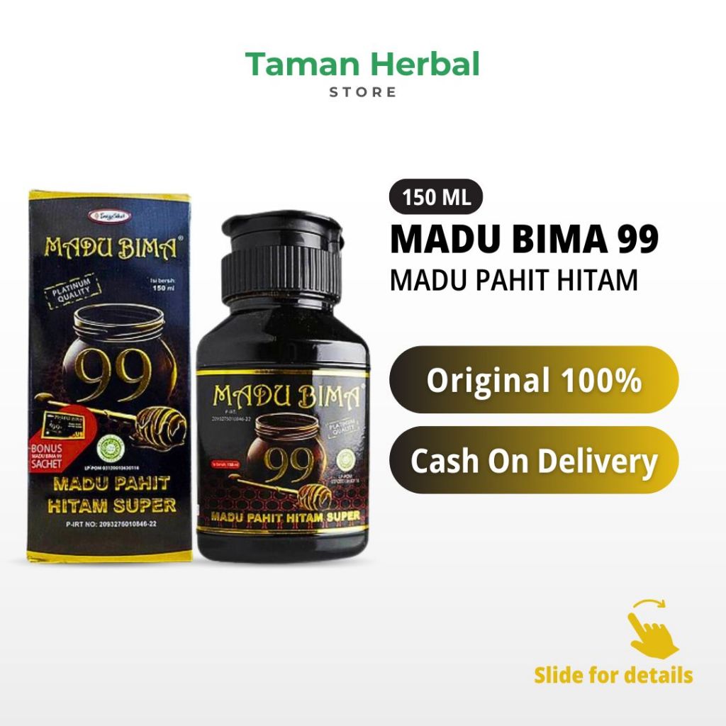 

Madum Bima 99 (150 ml) | Madu Hitam Pahit Super