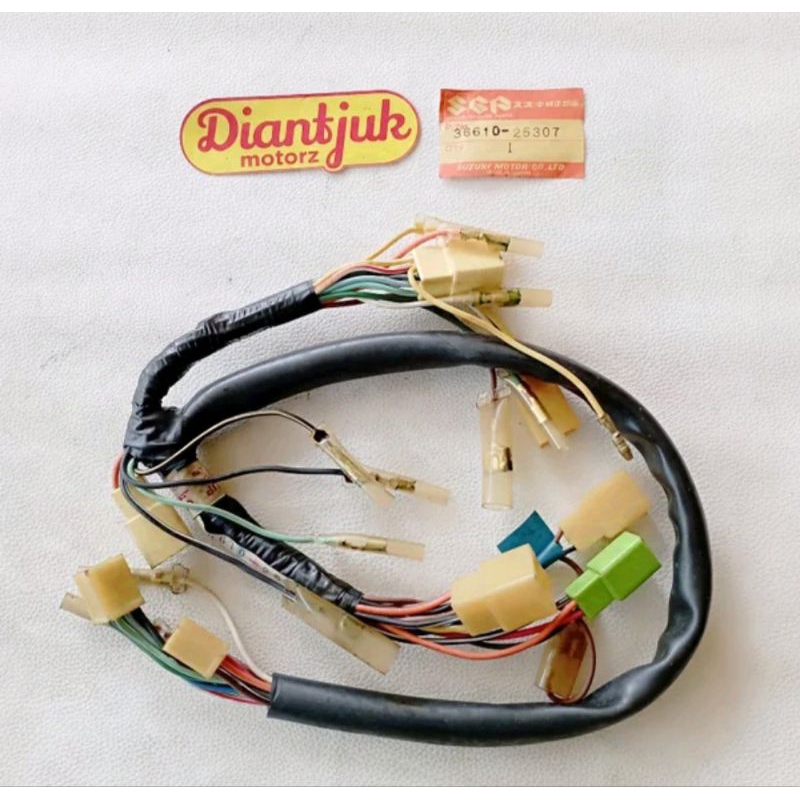 Harness Wire Cable Kabel Bodi Body Bagian Depan Suzuki TS100 TC100 Original Japan NOS 36610-25307