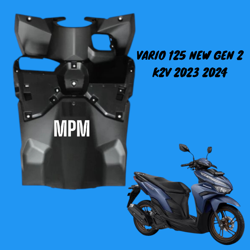 LEGSHIELD DALAM TENGAH BESAR COVER INNER DASHBOARD VARIO 125 NEW GEN 2 K2V 2023 2024 TENSHI