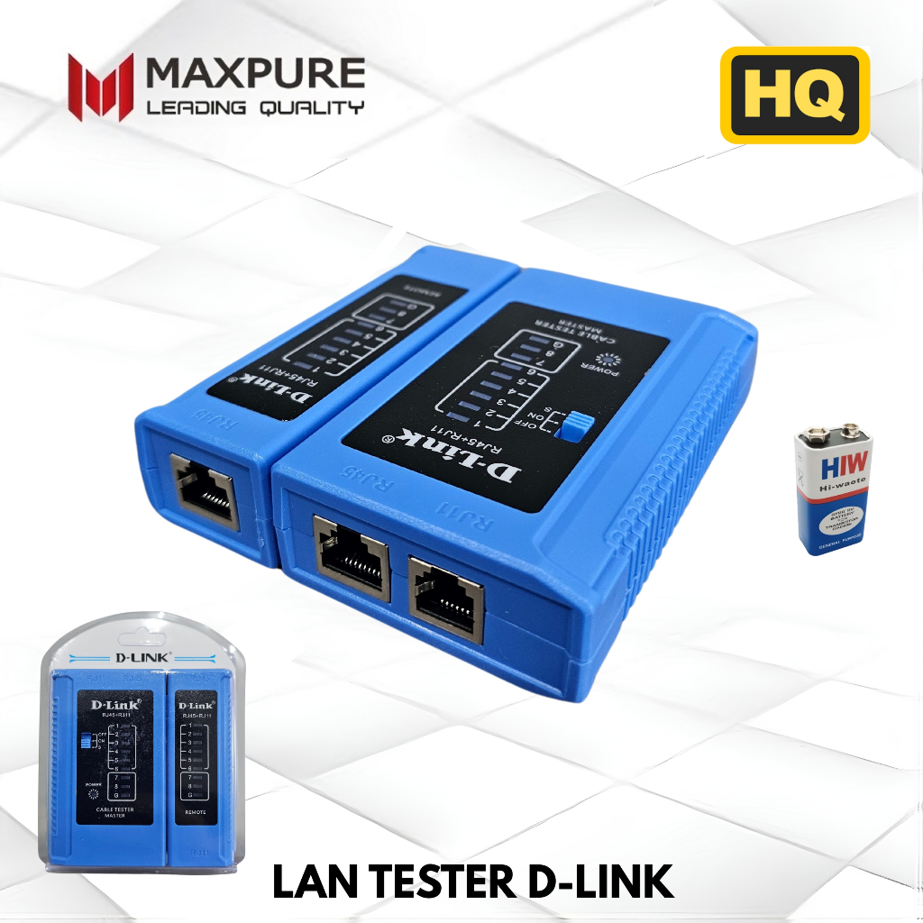Lan Tester Dlink D-Link Rj45 + Rj11