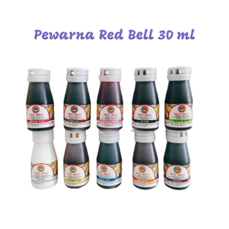 

pewarna makanan/food coloring red bell 30 ml