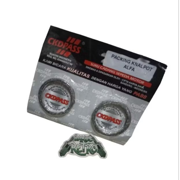 paking knalpot Yamaha Alfa fizr force1