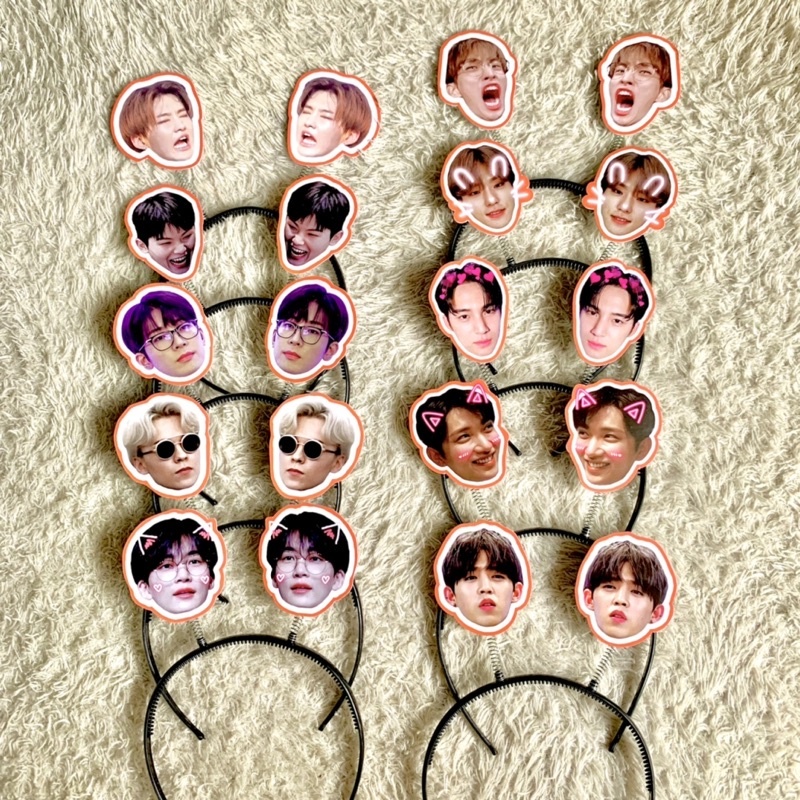 CUSTOM - BANDO TUING TUING custom kpop foto headband korea dengan bando