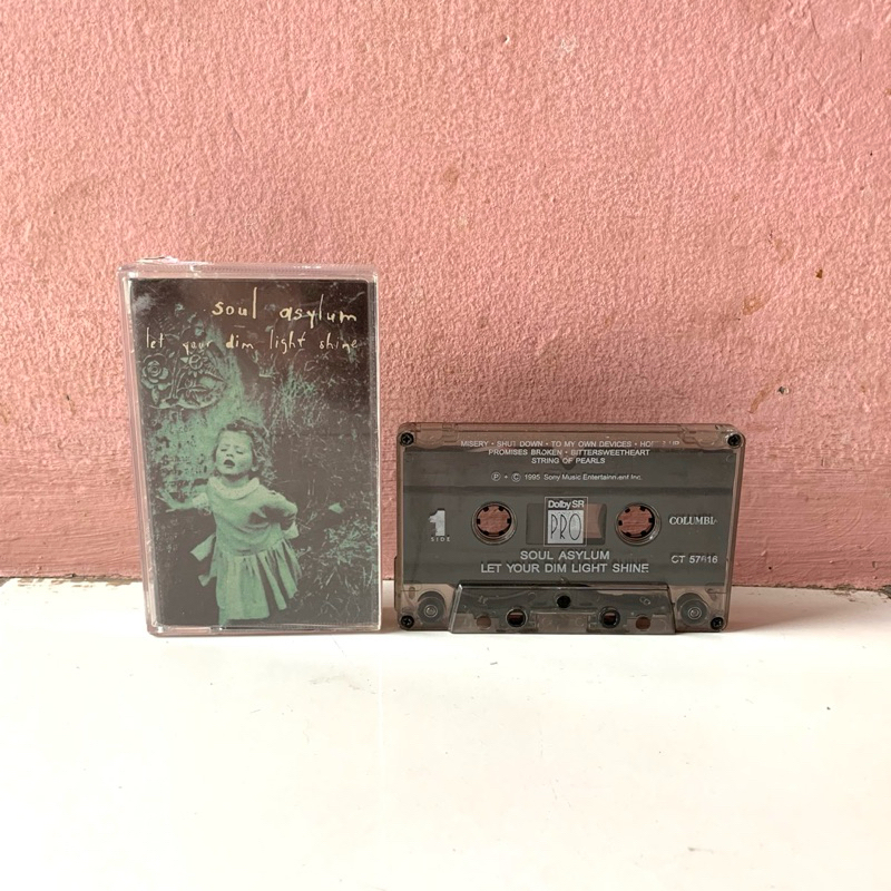 Kaset Pita Rock Grunge Soul Asylum - Let Your Dim Light Shine