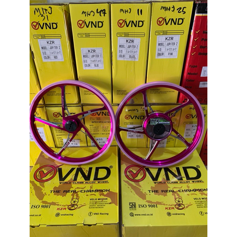 VELG VND KZR 140/160-17 VELG KZR JUPITER Z MX OLD F1ZR VELG KZR F1ZR VELG KZR JUPITER VELG KZR F1ZR 