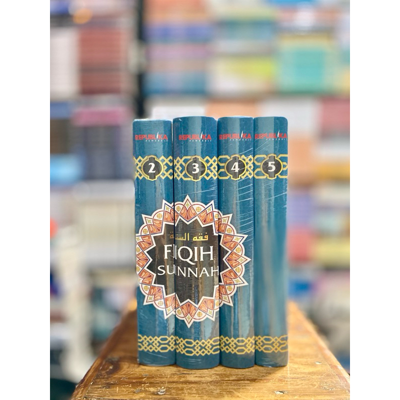 (Buku Agama) Fiqih Sunnah Jilid 2-5 by Sayyid Sabiq - Original