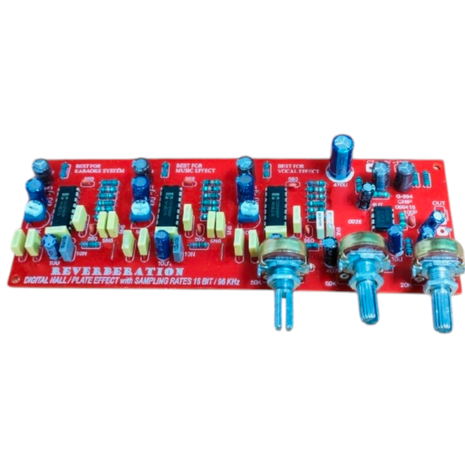 Kit ECHO Reverb 3 IC PT2399 Suara Nyeees