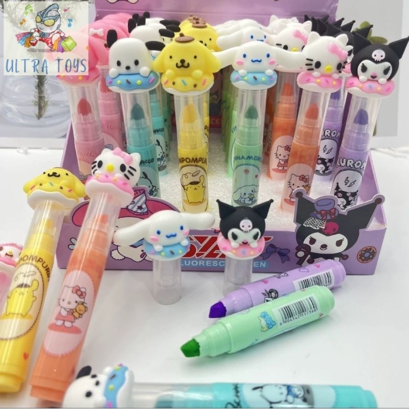 

[ULTRA TOYS] STABILO/HIGHLIGHTER KEPALA SANRIO LUCU