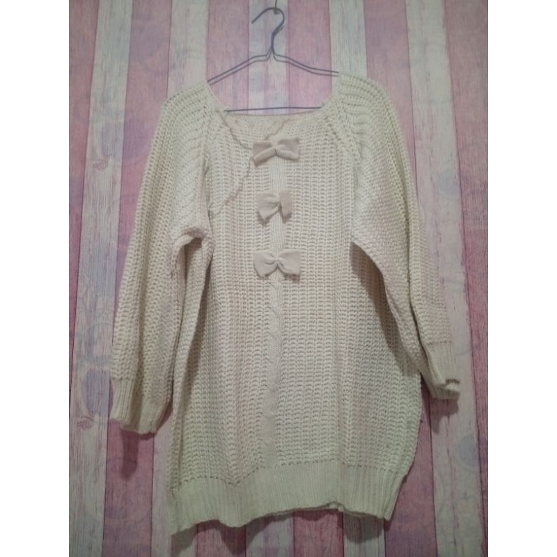 PRELOVED SWEATER RAJUT WANITA