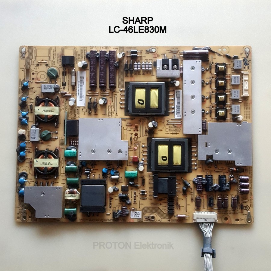 PSU LED TV Sharp Aquos LC-46LE830M LC 46LE830 46LX830A 46LE835 52LE830 52LE830U 52LX830A Power Suppl
