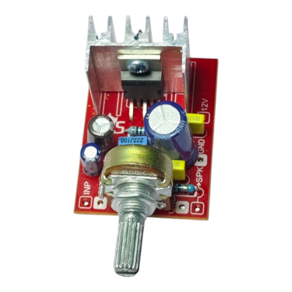 Kit Power TDA 2003 Tda2003 mini amplifier 12 volt mono plus potensio ampli