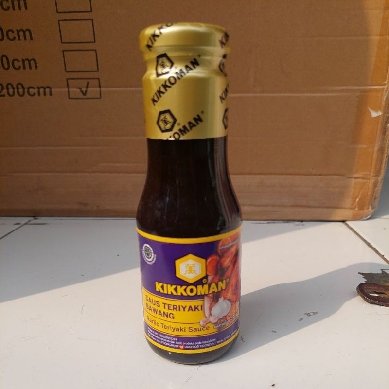

KIKKOMAN SAUS TERIYAKI BAWANG 300GR