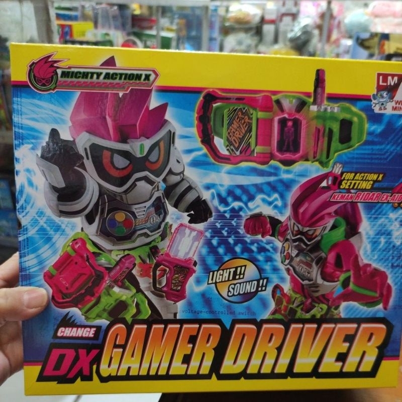 Sabuk kamen rider DX Gamer Driver Henshin Belt murah