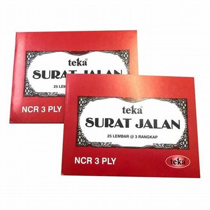 

TBMO Surat Jalan TEKA 3 PLY Besar / Surat Jalan Rangkap 3 (ECER)