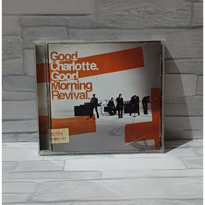 kaset CD good charlotte good morning revival original