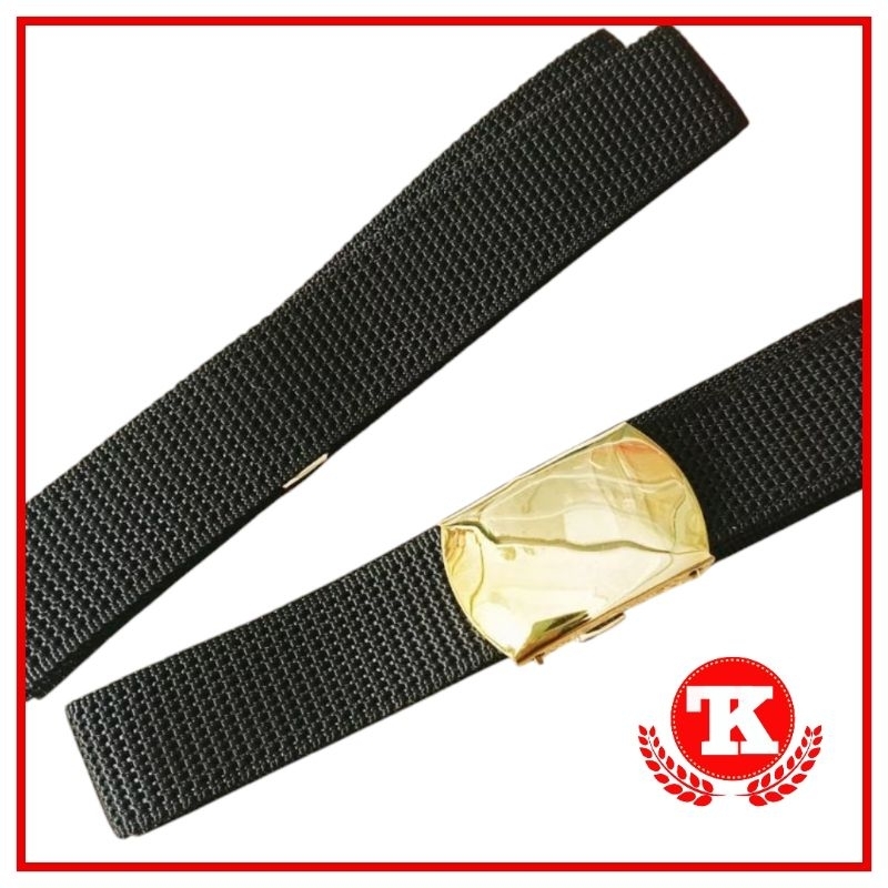 Sabuk Kuningan Polos