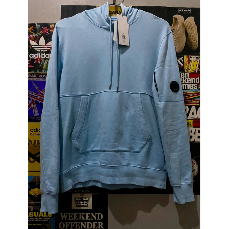 HOODIE CP COMPANY LENS BLUE SKY ORIGINAL AUTHENTIC