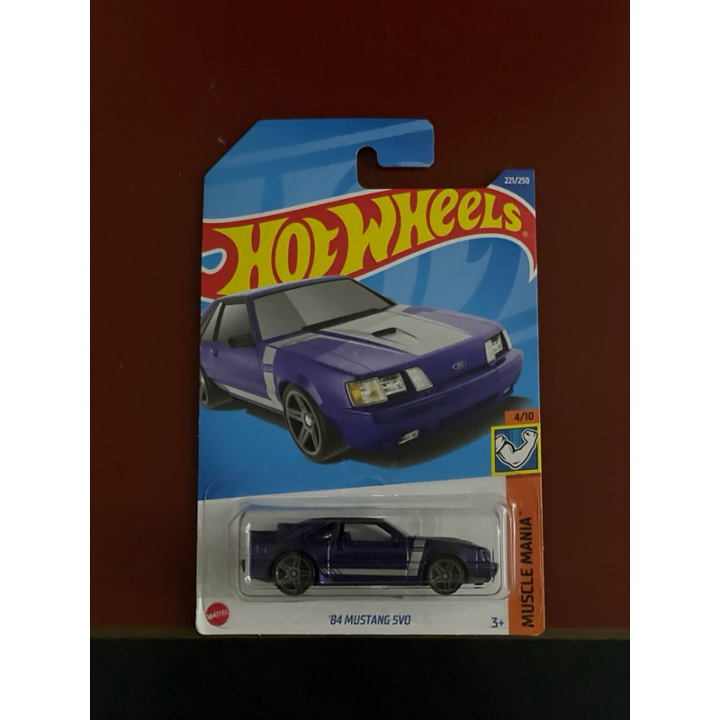 Hotwheels 84 Mustang SVO