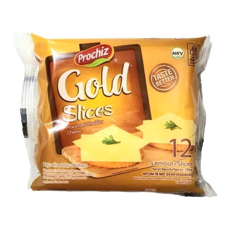 

Keju Prochiz Gold 12 Slices 156 g