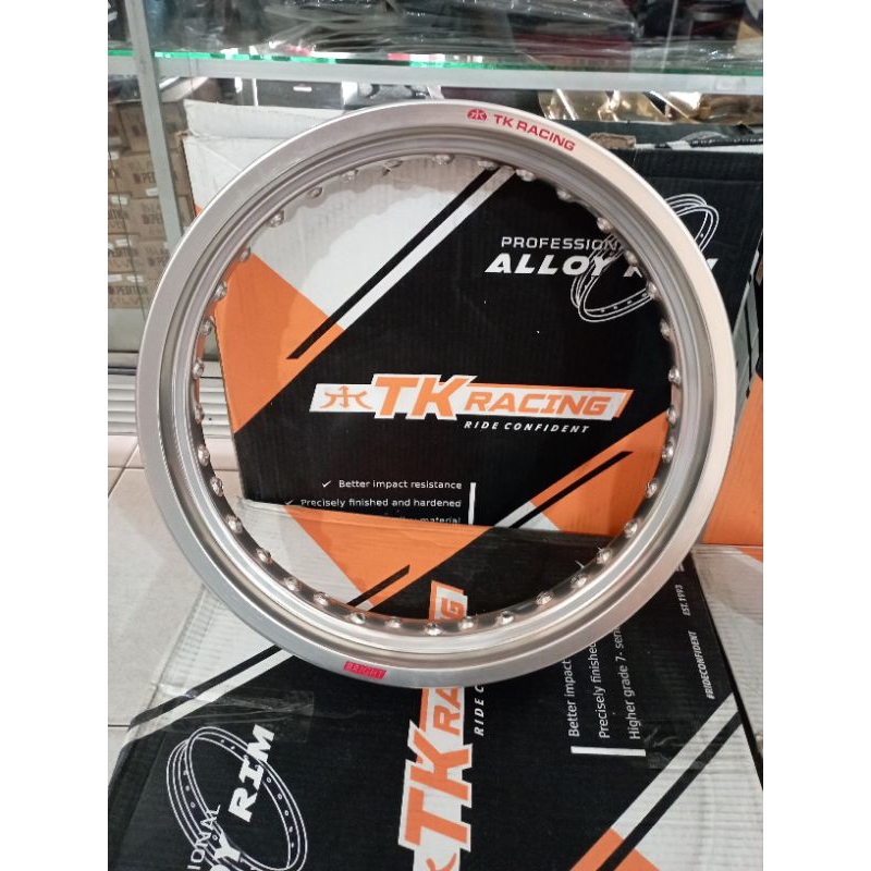 Lingkar Tk 17-300 silver 36 hole Original TK Racing