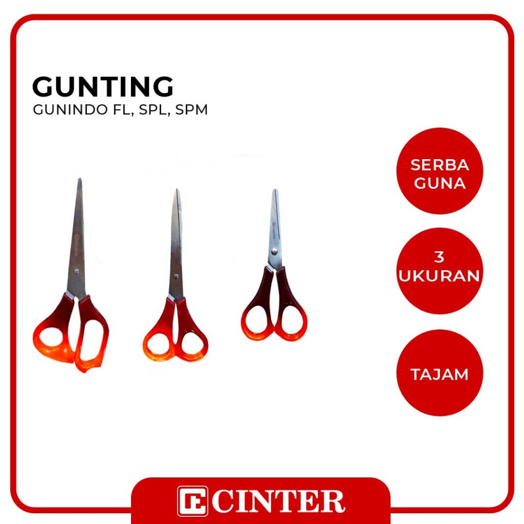 

GUNINDO - GUNTING / PEMOTONG / SCISSORS FL SPL SPM