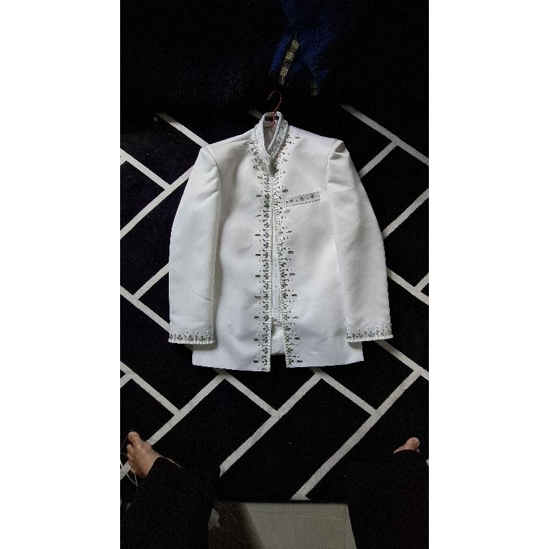 BAJU BESKAP PENGANTIN MODERN AB WOOL BESKAP RESEPSI BESKAP AKAD BAJU PERNIKAHAN SETELAN PRIA