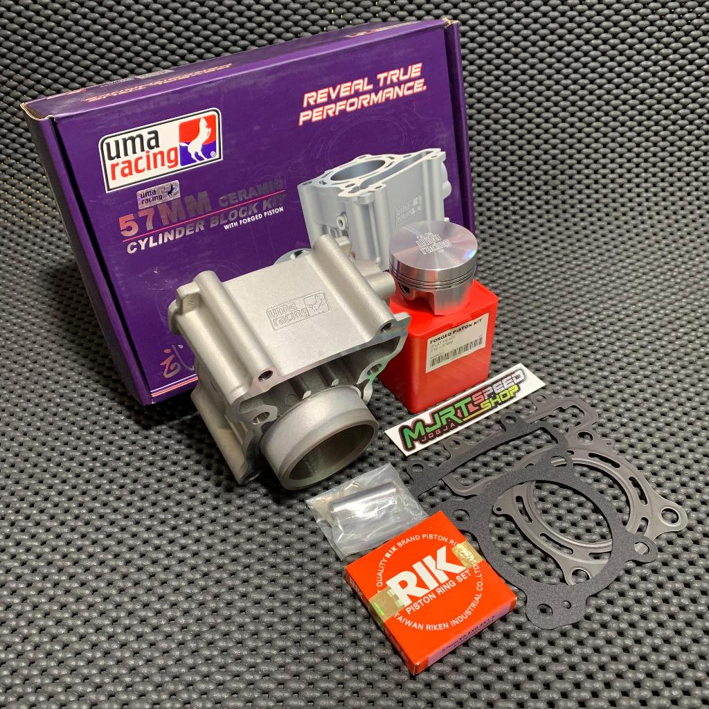BLOK UMA RACING CERAMIC PISTON FORGED 57MM FOR MX KING