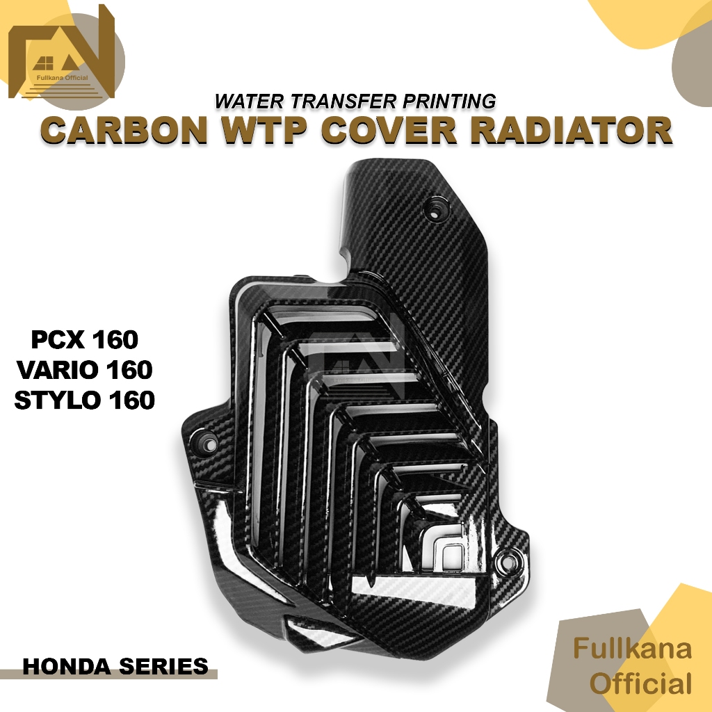 COVER TUTUP RADIATOR CARBON PCX 160 / VARIO 160 COVER RADIATOR CARBON ADV 160