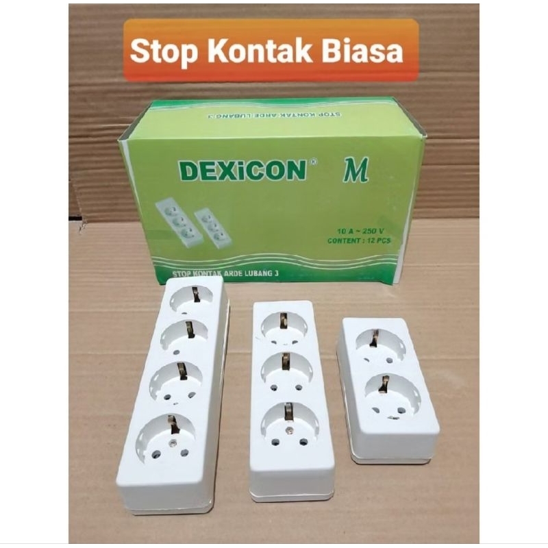 Stop kontak biasa Dexicon