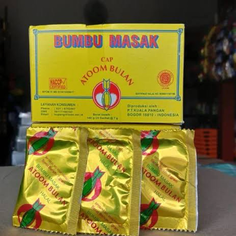 

Bumbu atom sachet 1pcs