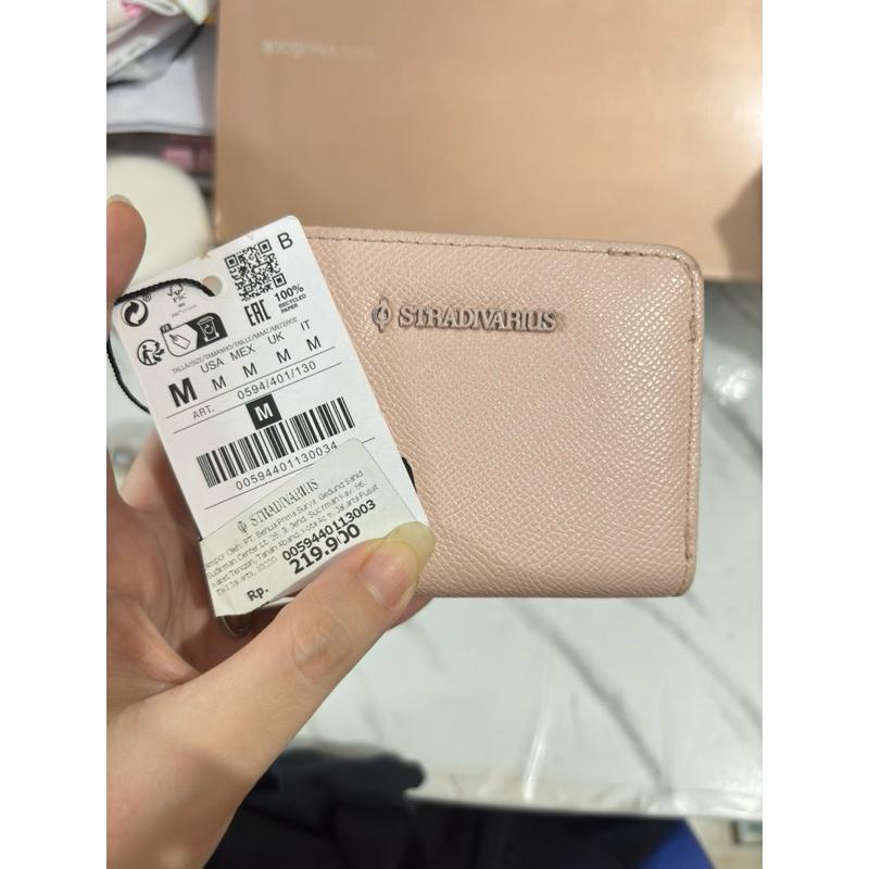 PRELOVED DOMPET STRADIVARIUS PINK WALLET