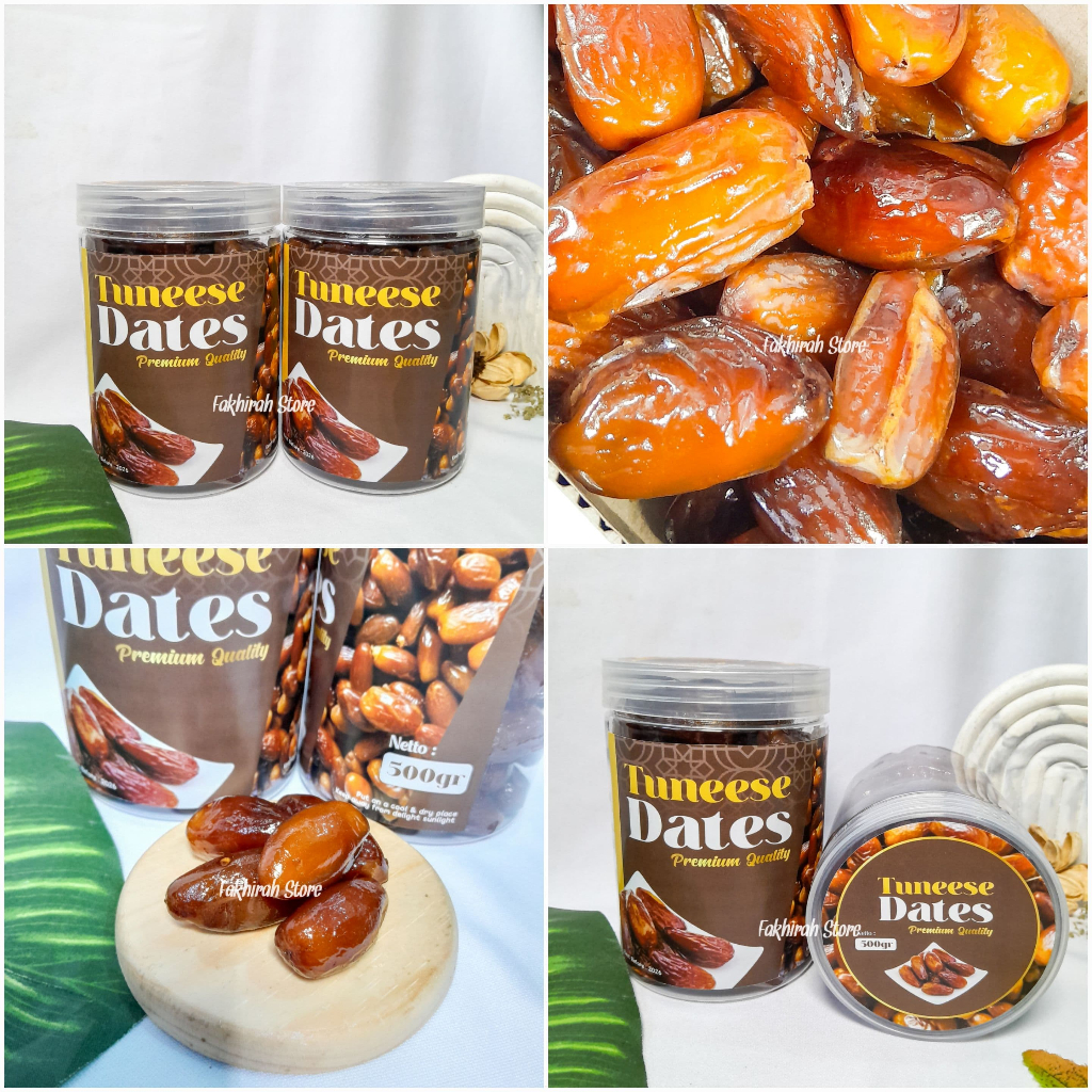 

Kurma Tunisia Madu 500gr PREMIUM QUALITY Tunisia Madu Dates 500gr Kemasan TOPLES 500gr