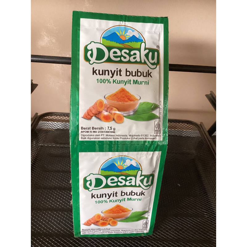 

Desaku kunyit bubuk 7,5g