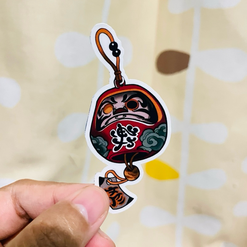 

Sticker DARUMA DOLL | Japan Sticker | Stiker Aesthetic | Stiker Laptop | Stiker Tumbler