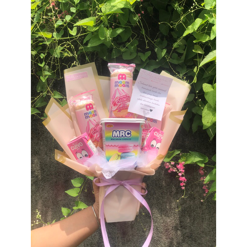 

Buket snack pink edition