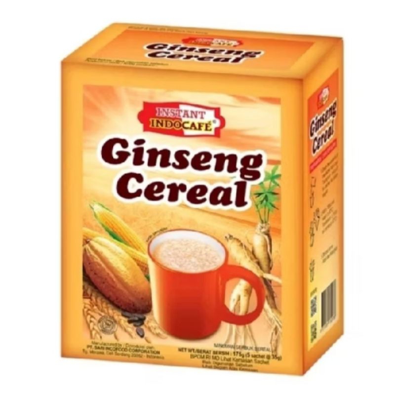 

Indocafe Gingseng Cereal isi 5pcs