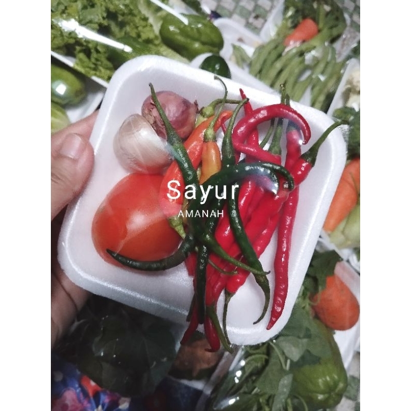 

Paket Sayur Sambal Tomat