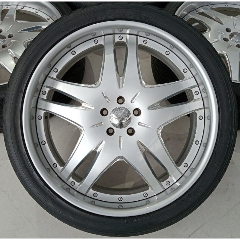 Velg VIP Modular VR-10 Original Made in USA R24 5x120 Custom 3 Piece Construction Pelek Ori Ring 24 