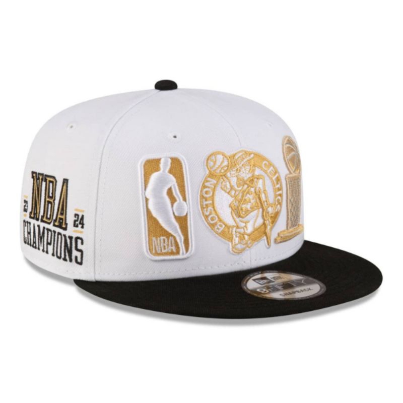 Topi New Era Cap Boston Celtics Champions 24 Ceremony 9Fifty Snapback Original