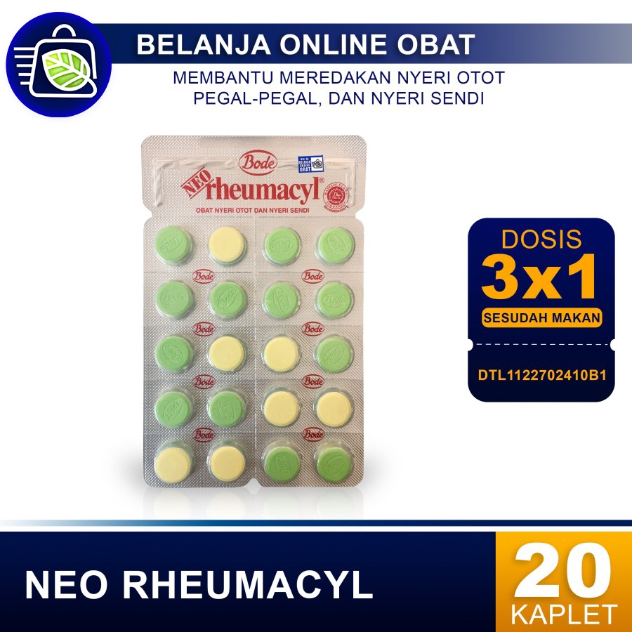 NEO RHEUMACYL // Meredakan Nyeri Otot dan Sendi