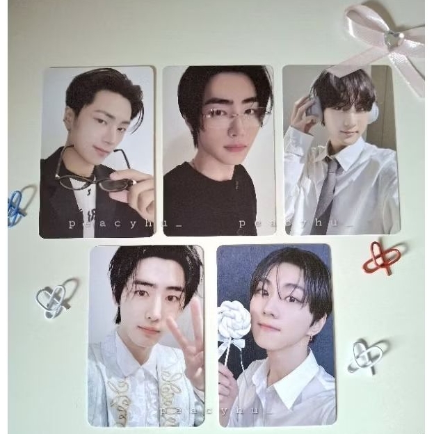 Photocard Dicon, Jungwon Yzy, Sunghoon Dvd Fate