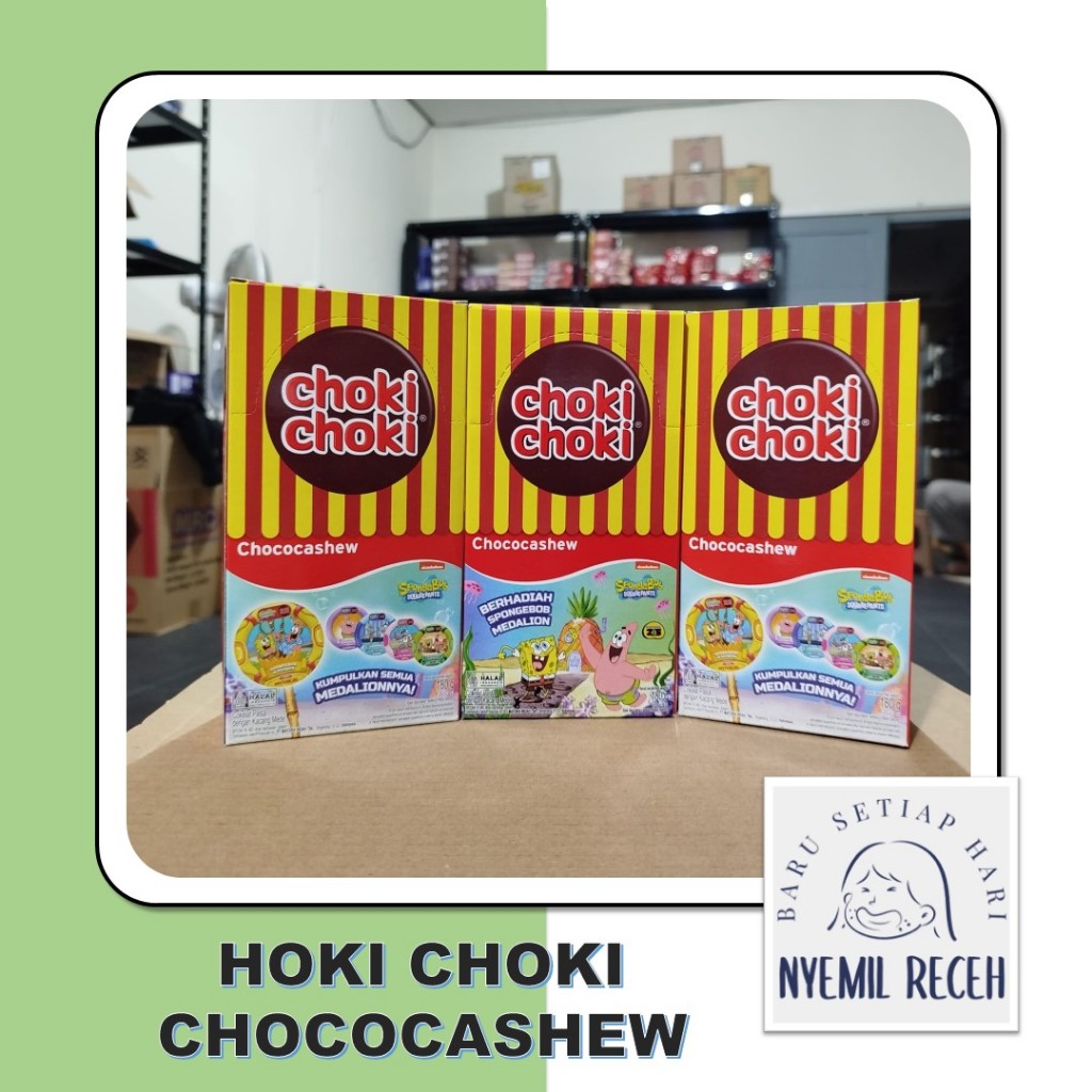 

Choki Choki Chococashew 20 Stick 180Gr