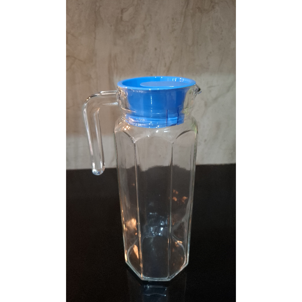 [KIM GLASS PCL] JUG PITCHER 1200 ML TEKO AIR MINUM KACA 1.2 LITER